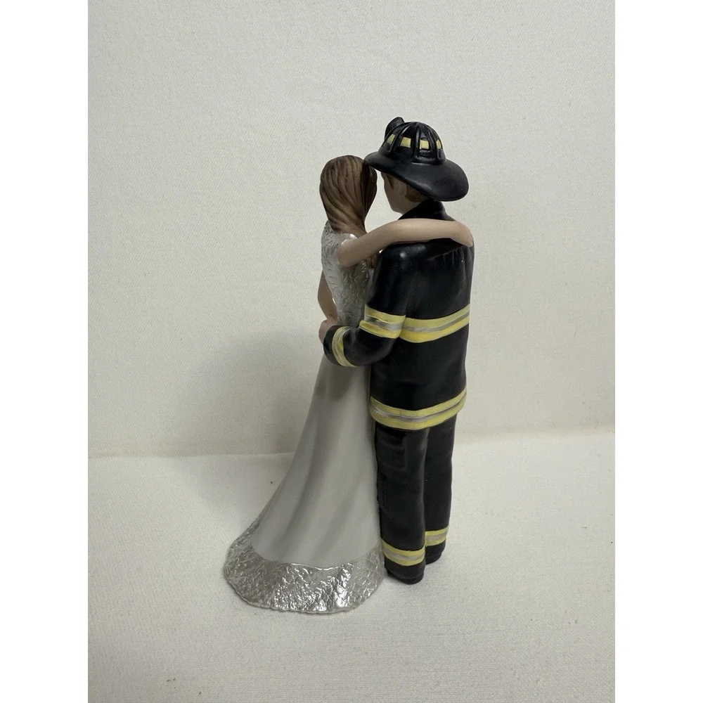 Firefighter Fireman Wedding Cake Topper by Magical Day NEW!